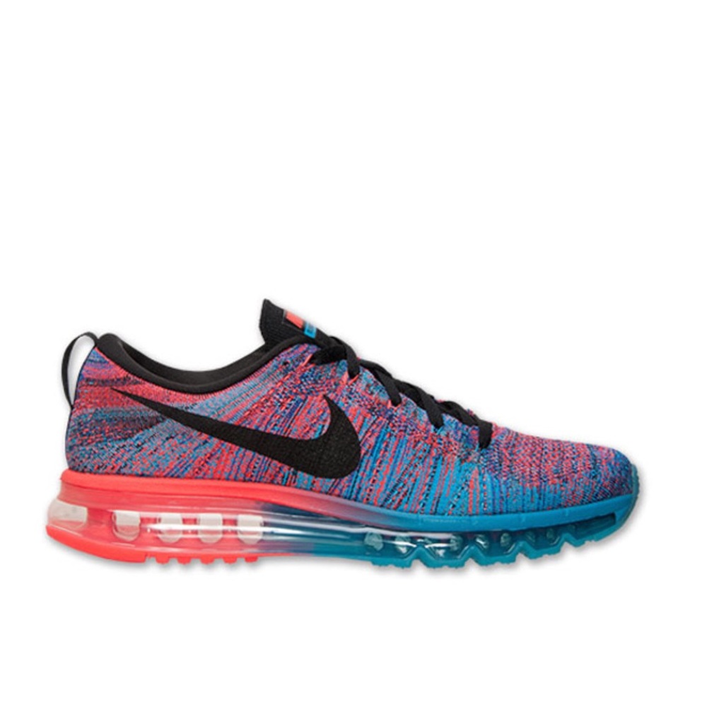 Nike Flyknit Air Max Blue Lagoon/Bright Crimson